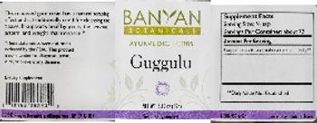 Banyan Botanicals Guggulu - supplement