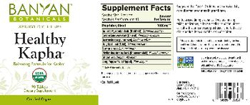 Banyan Botanicals Healthy Kapha - supplement