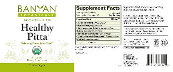 Banyan Botanicals Healthy Pitta - supplement