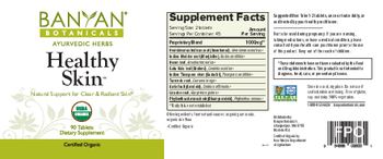Banyan Botanicals Healthy Skin - supplement