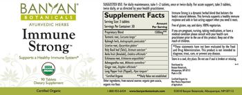 Banyan Botanicals Immune Strong - supplement