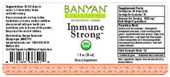Banyan Botanicals Immune Strong - supplement