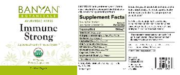 Banyan Botanicals Immune Strong - supplement