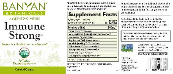 Banyan Botanicals Immune Strong - supplement