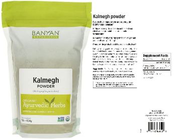Banyan Botanicals Kalmegh Powder - supplement