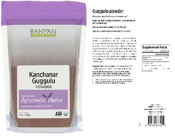 Banyan Botanicals Kanchanar Guggulu Powder - supplement