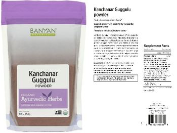 Banyan Botanicals Kanchanar Guggulu Powder - supplement