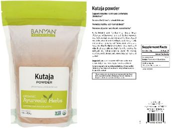 Banyan Botanicals Kutaja Powder - supplement
