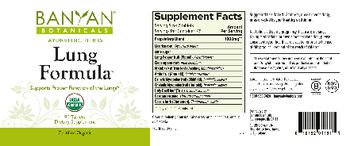 Banyan Botanicals Lung Formula - supplement
