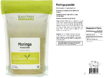 Banyan Botanicals Moringa Powder - supplement
