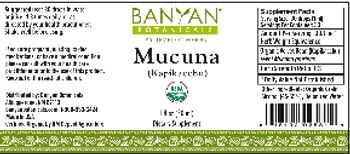 Banyan Botanicals Mucuna - supplement