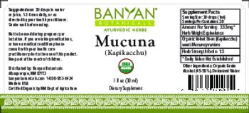 Banyan Botanicals Mucuna - supplement