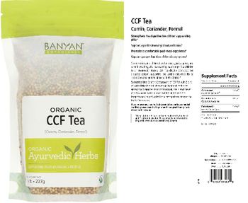Banyan Botanicals Organic CCF Tea - supplement