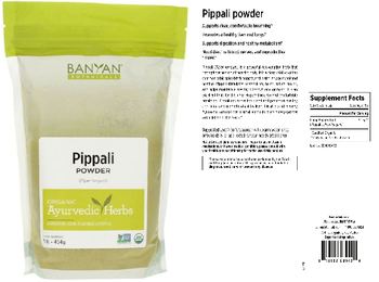 Banyan Botanicals Pippali Powder - supplement