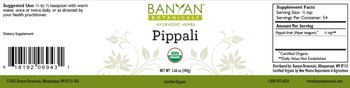 Banyan Botanicals Pippali - supplement