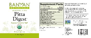 Banyan Botanicals Pitta Digest - supplement