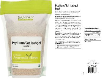 Banyan Botanicals Psyllium/Sat Isabgol Husk - supplement