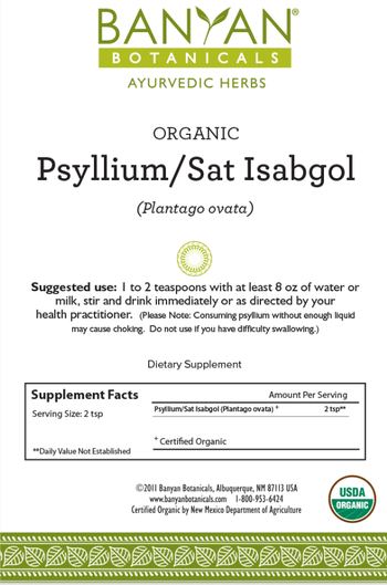 Banyan Botanicals Psyllium/Sat Isabgol - supplement