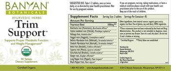 Banyan Botanicals Trim Support - supplement