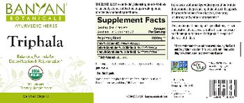 Banyan Botanicals Triphala - supplement