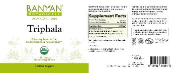 Banyan Botanicals Triphala - supplement