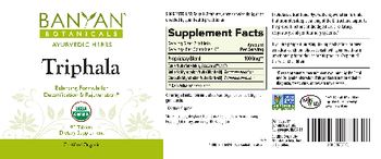 Banyan Botanicals Triphala - supplement