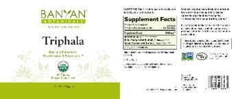 Banyan Botanicals Triphala - supplement