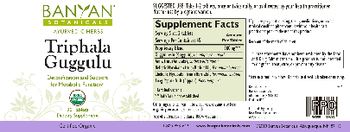 Banyan Botanicals Triphala Guggulu - supplement