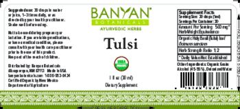 Banyan Botanicals Tulsi - supplement