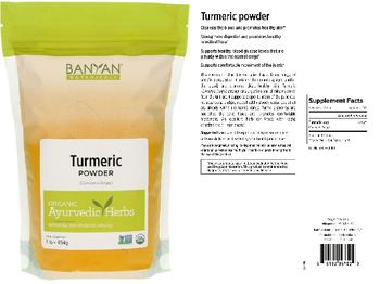 Banyan Botanicals Turmeric Powder - supplement