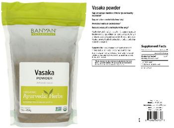 Banyan Botanicals Vasaka Powder - supplement