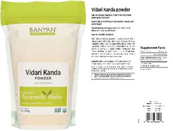 Banyan Botanicals Vidari Kanda Powder - supplement