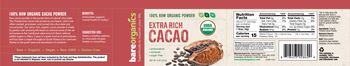 BareOrganics Extra Rich Cacao - 