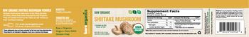 BareOrganics Shiitake Mushroom - supplement