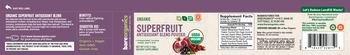 BareOrganics Superfruit Antioxidant Blend Powder - supplement