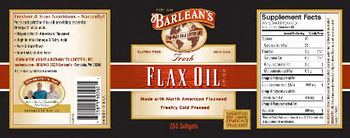 Barlean's Flax Oil - supplement