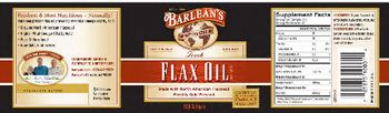 Barlean's Flax Oil - supplement