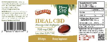Barlean's Ideal CBD 750 mg - supplement