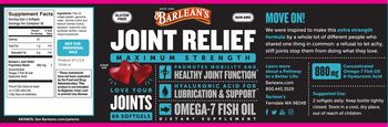 Barlean's Joint Relief - supplement