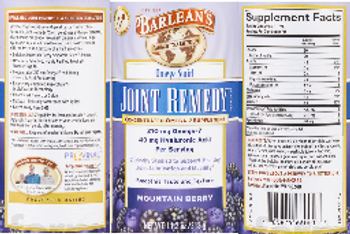 Barlean's Joint Remedy Omega Swirl Mountain Berry - supplement