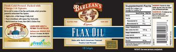 Barlean's Lignan Flax Oil - supplement