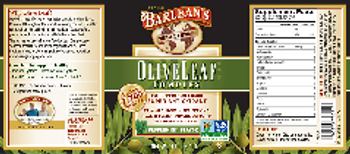 Barlean's Olive Leaf Complex Peppermint Flavor - supplement