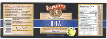 Barlean's Organic Oils DHA Lemonade Flavor - supplement
