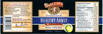 Barlean's Organic Oils Healthy Adult�50+ Formula Lemonade Flavor - supplement