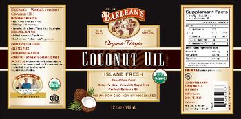 Barlean's Organic Virgin Coconut Oil - supplement