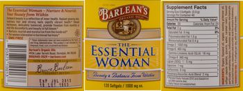 Barlean's The Essential Woman - supplement