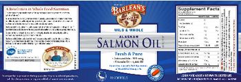 Barlean's Wild & Whole Alaskan Salmon Oil - 