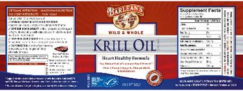 Barlean's Wild & Whole Krill Oil - krill oil supplement