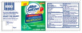 Bayer Alka-Seltzer Extra Strength Heartburn Relief Chews Assorted Fruit - supplement