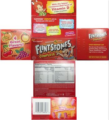 Bayer Flintstones Complete - childrens multivitamin supplement